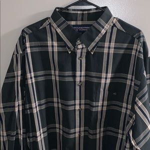 Roundtree and Yorke 2XLT Button Down Long Sleeve
